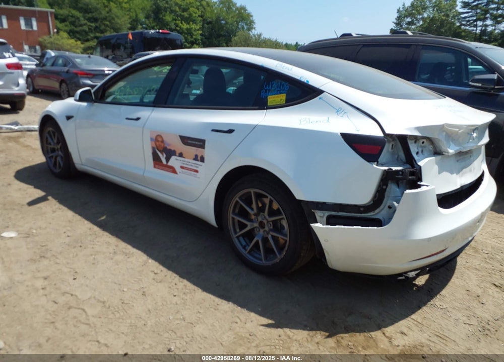 2022 TESLA MODEL 3 VIN: 5YJ3E1EB2NF129106