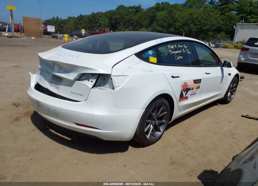 2022 TESLA MODEL 3 VIN: 5YJ3E1EB2NF129106