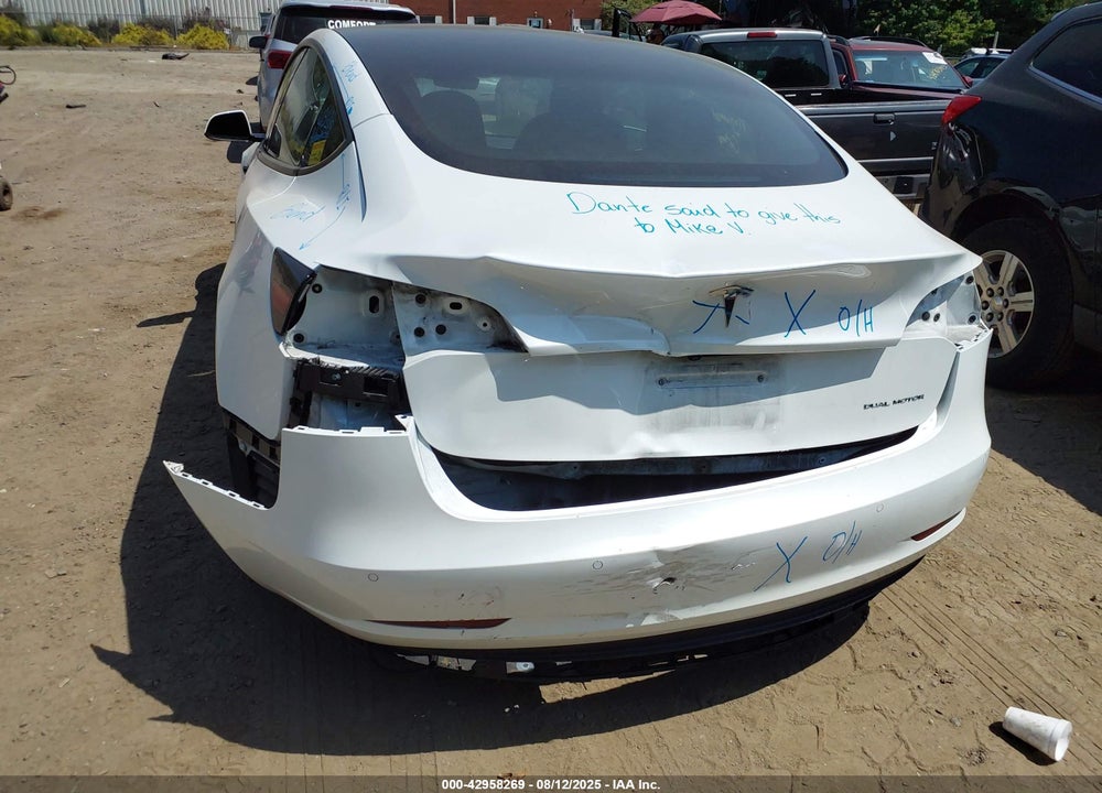 2022 TESLA MODEL 3 VIN: 5YJ3E1EB2NF129106