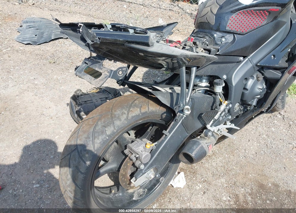 2012 YAMAHA YZFR6 VIN: JYARJ16E3CA025921