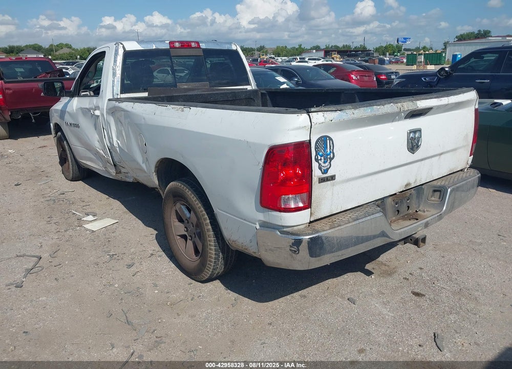 2012 RAM 1500 VIN: 3C6JD6EP4CG165607