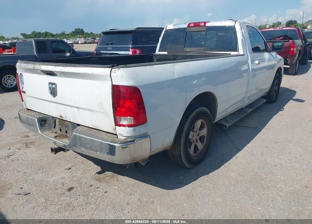 2012 RAM 1500 VIN: 3C6JD6EP4CG165607