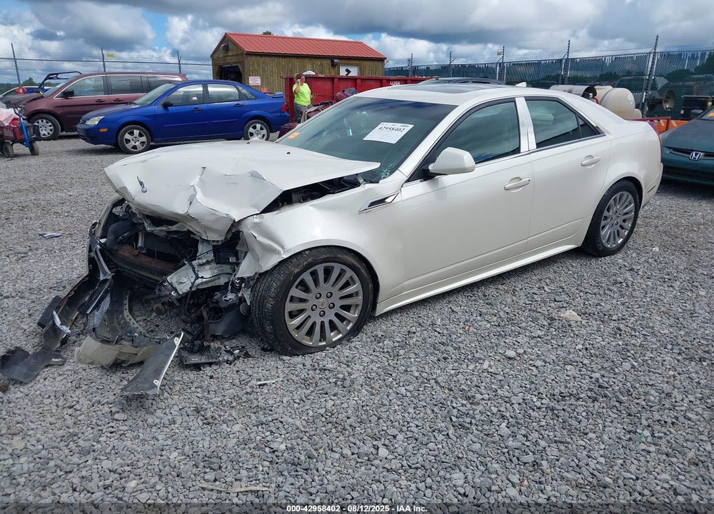 2012 CADILLAC CTS VIN: 1G6DL5E38C0123304