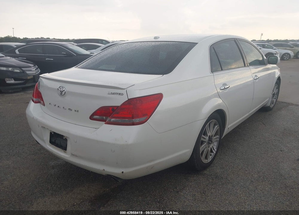 2009 TOYOTA AVALON LIMITED VIN: 4T1BK36B49U327435
