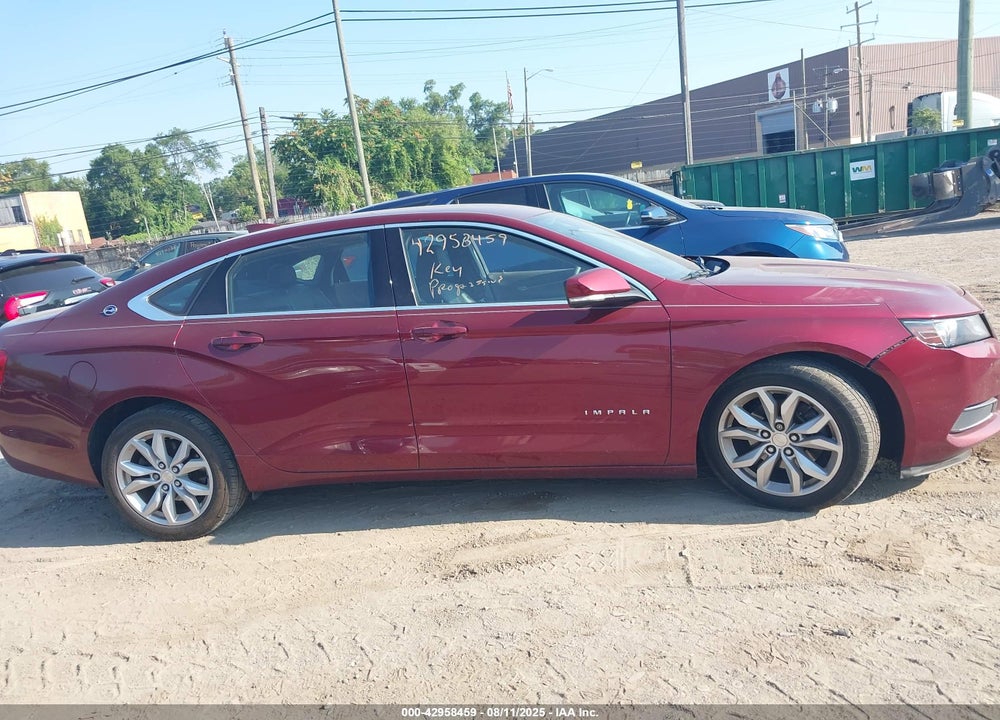 2017 CHEVROLET IMPALA VIN: 2G1105S35H9116331