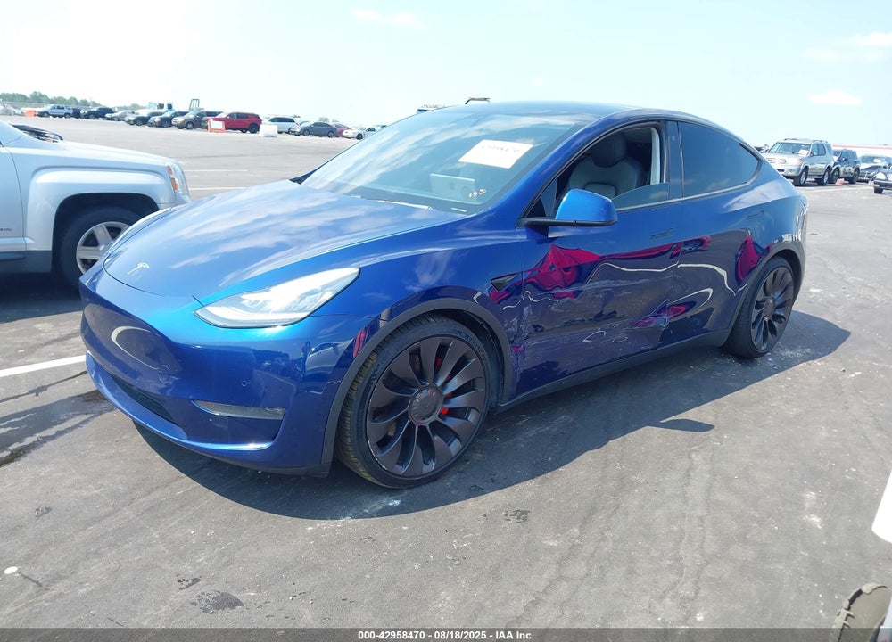 2020 TESLA MODEL Y LONG RANGE DUAL MOTOR ALL-WHEEL DRIVE/PERFORMANCE DUAL MOTOR ALL-WHEEL DRIVE VIN: 5YJYGDEF9LF001172