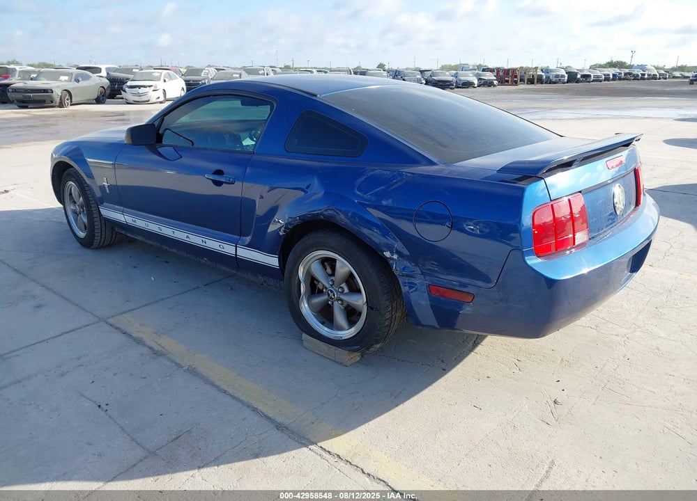 2006 FORD MUSTANG V6 VIN: 1ZVHT80N865212058