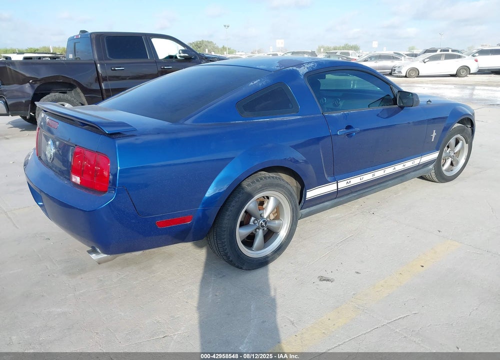 2006 FORD MUSTANG V6 VIN: 1ZVHT80N865212058