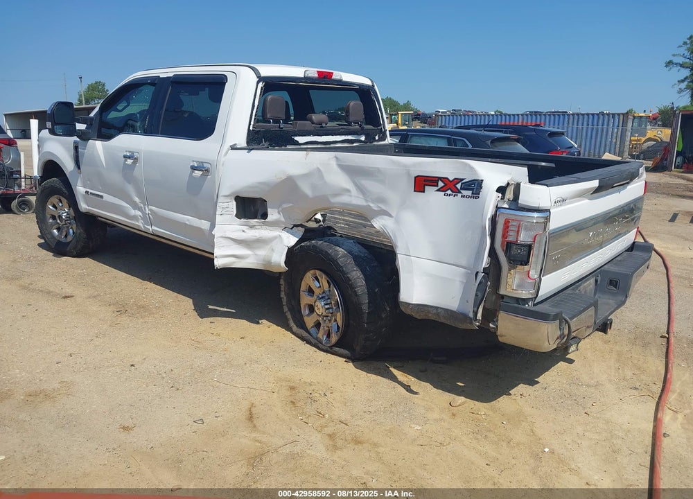 2017 FORD F-250 KING RANCH VIN: 1FT7W2BT6HED65832