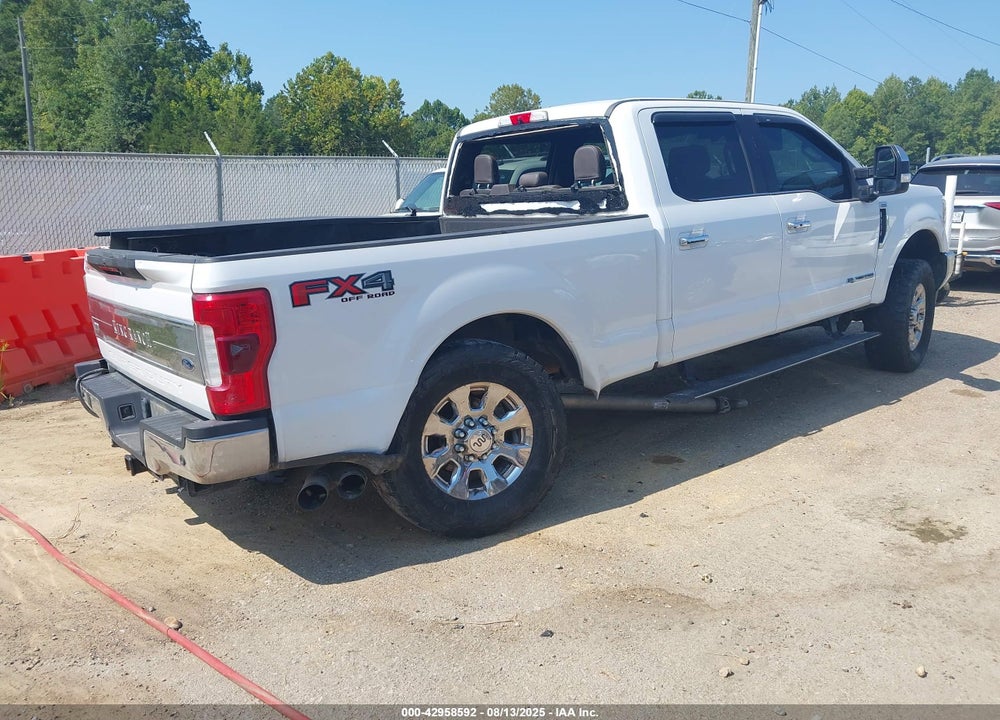 2017 FORD F-250 KING RANCH VIN: 1FT7W2BT6HED65832