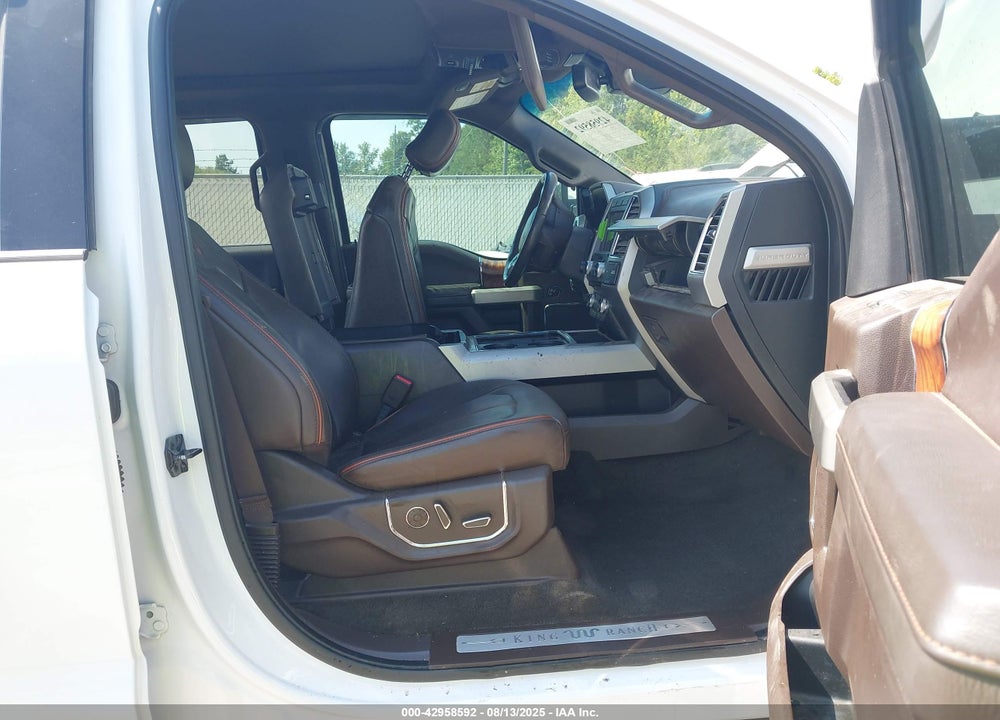 2017 FORD F-250 KING RANCH VIN: 1FT7W2BT6HED65832