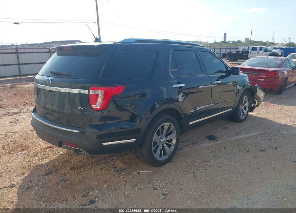 2018 FORD EXPLORER LIMITED VIN: 1FM5K8F89JGA28475