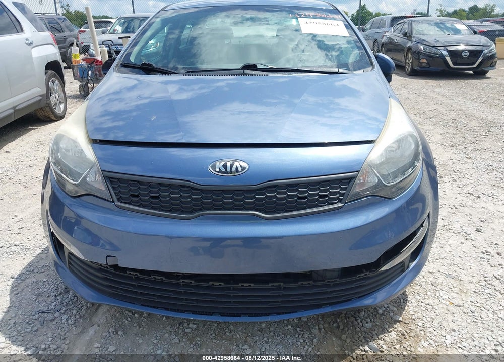 2016 KIA RIO VIN: KNADM4A3XG6654126