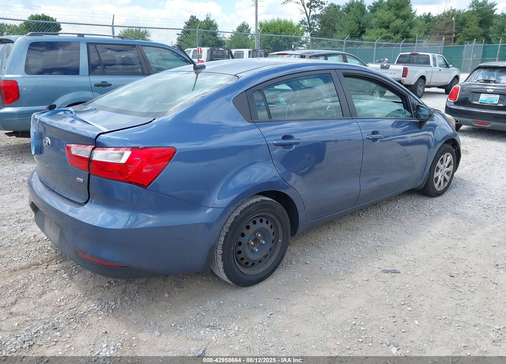2016 KIA RIO VIN: KNADM4A3XG6654126