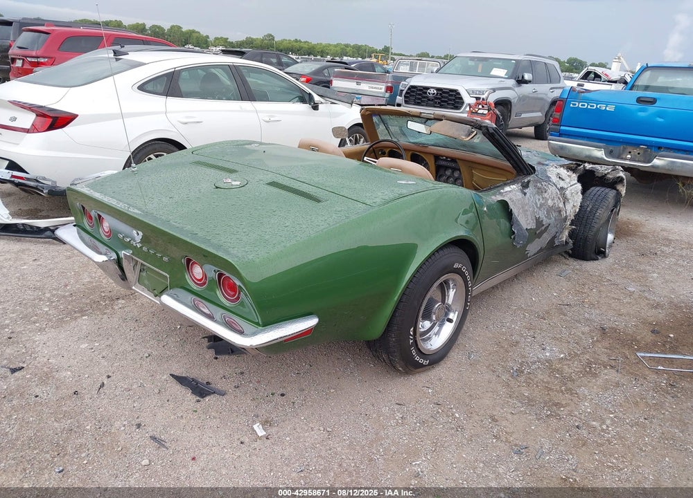1973 CHEVROLET CORVETTE VIN: 00001Z67J3S402586