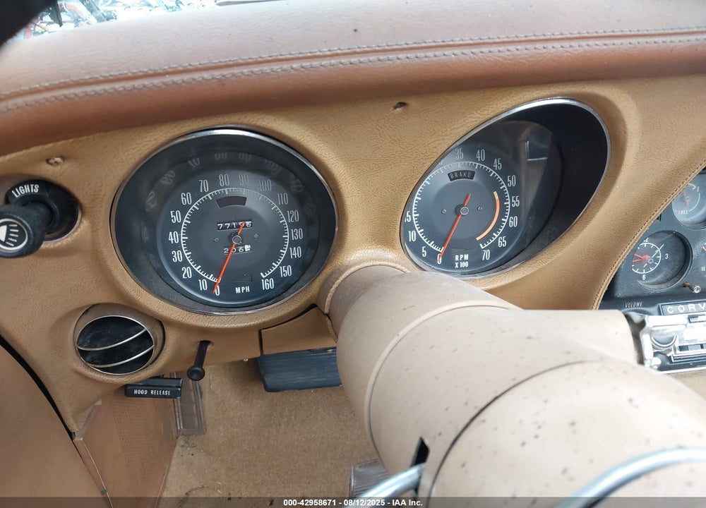 1973 CHEVROLET CORVETTE VIN: 00001Z67J3S402586