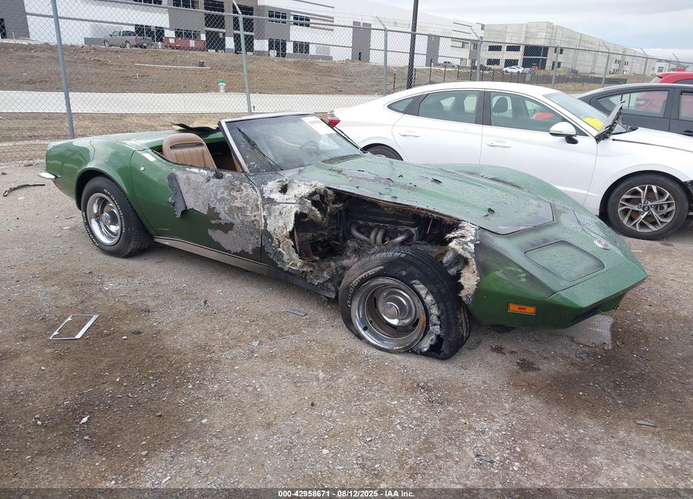 1973 CHEVROLET CORVETTE VIN: 00001Z67J3S402586