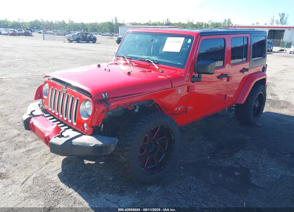 2016 JEEP WRANGLER UNLIMITED VIN: 1C4BJWEG5GL278674