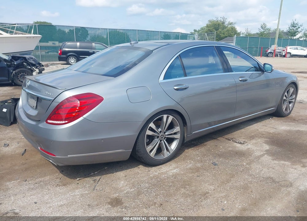 2014 MERCEDES-BENZ S CLASS VIN: WDDUG8FB9EA048379