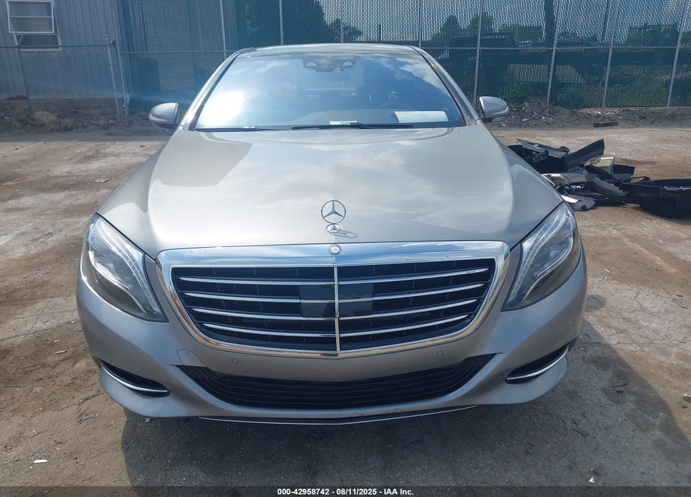 2014 MERCEDES-BENZ S CLASS VIN: WDDUG8FB9EA048379