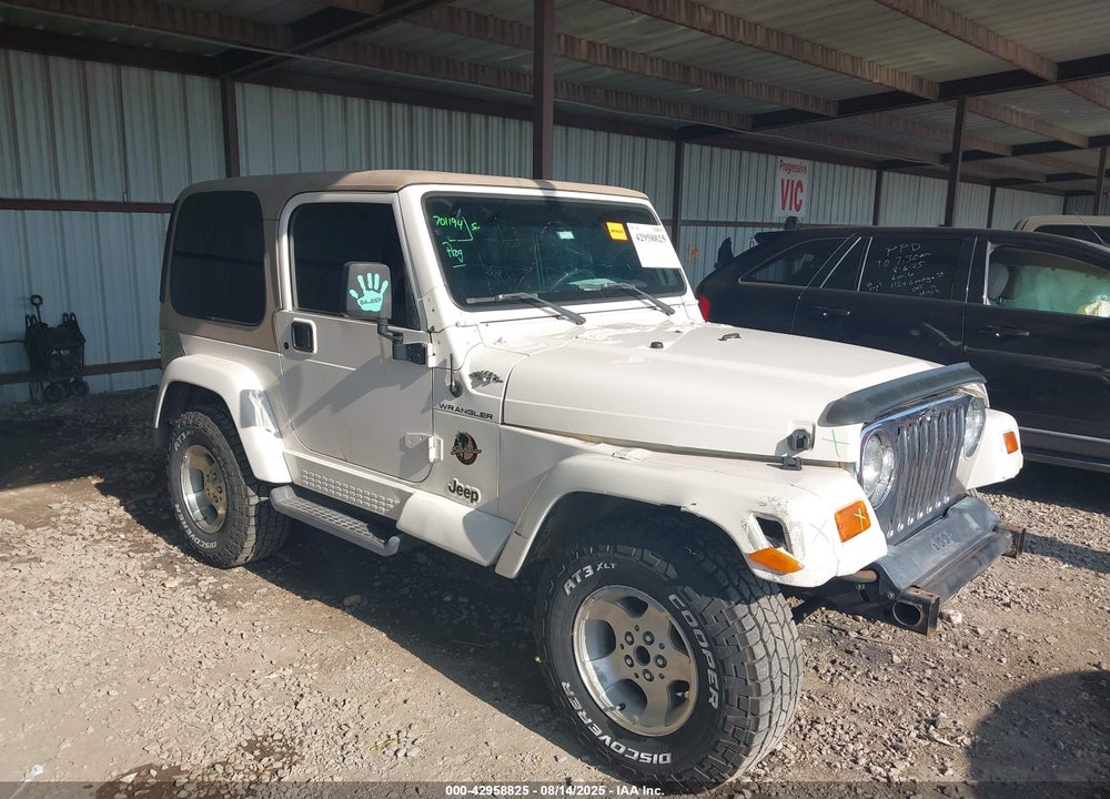 2002 JEEP WRANGLER SAHARA VIN: 1J4FA59SX2P736201