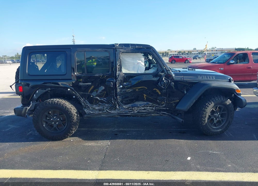 2024 JEEP WRANGLER 4-DOOR WILLYS 4X4 VIN: 1C4PJXDN7RW350472