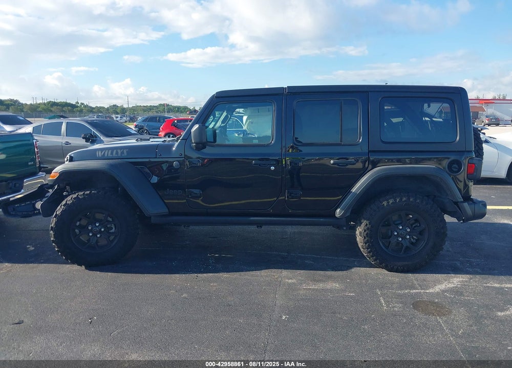 2024 JEEP WRANGLER 4-DOOR WILLYS 4X4 VIN: 1C4PJXDN7RW350472