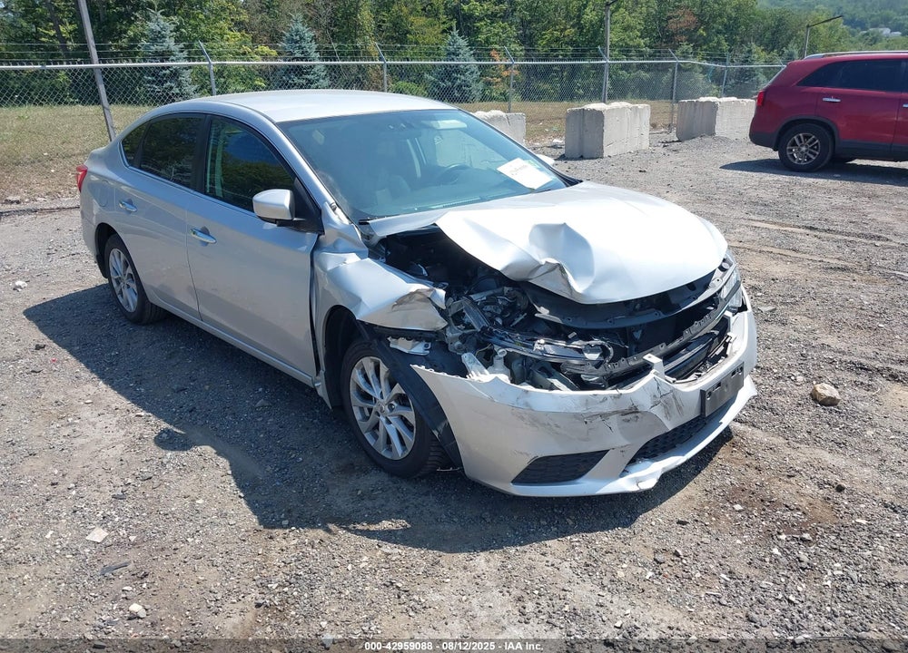 2019 NISSAN SENTRA SV VIN: 3N1AB7AP1KY330504