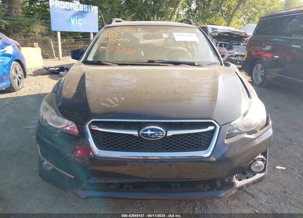 2015 SUBARU IMPREZA VIN: JF1GPAZ69FH223080