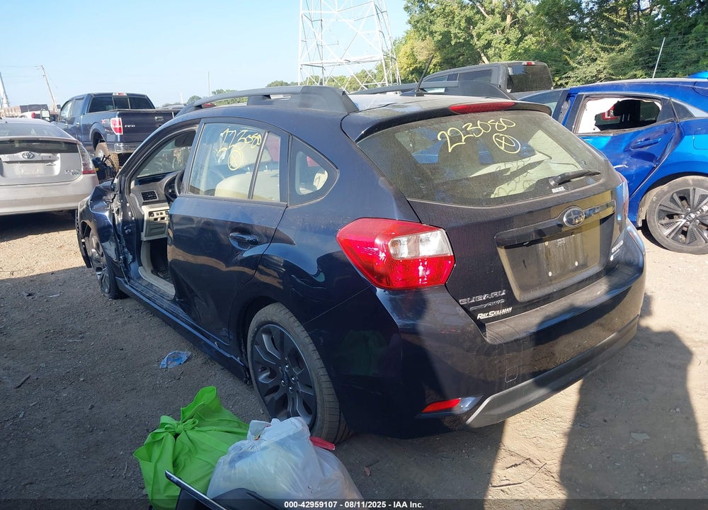 2015 SUBARU IMPREZA VIN: JF1GPAZ69FH223080