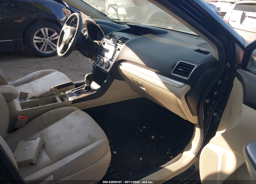 2015 SUBARU IMPREZA VIN: JF1GPAZ69FH223080
