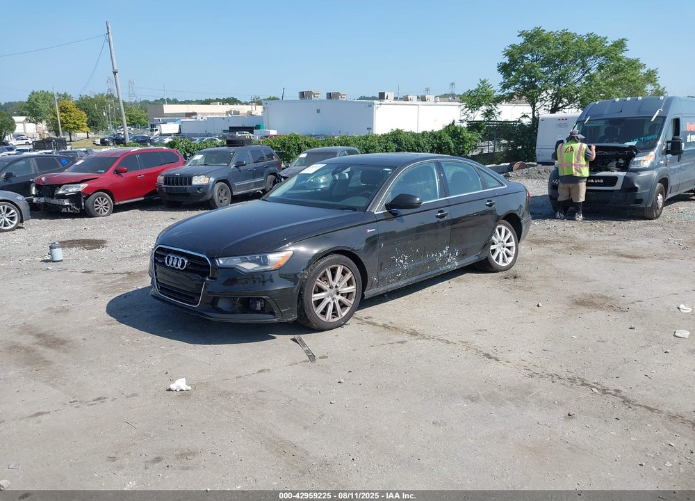 2015 AUDI A6 3.0T PREMIUM PLUS VIN: WAUFGAFC6FN024681