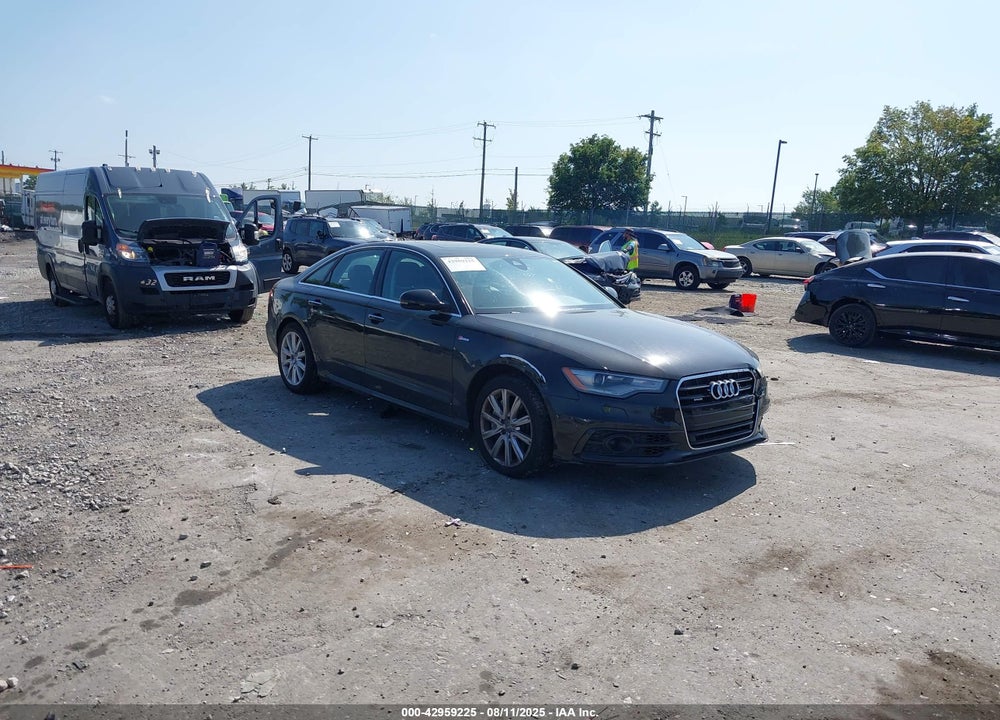 2015 AUDI A6 3.0T PREMIUM PLUS VIN: WAUFGAFC6FN024681