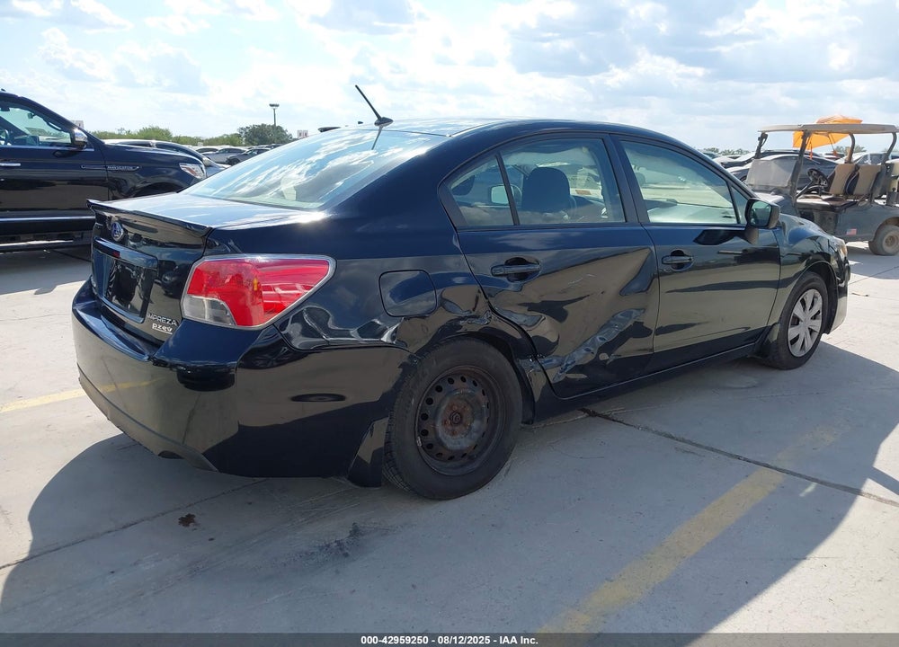 2015 SUBARU IMPREZA 2.0I VIN: JF1GJAA62FH022425