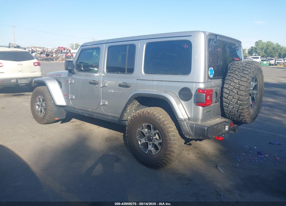 2021 JEEP WRANGLER UNLIMITED VIN: 1C4JJXFMXMW608261