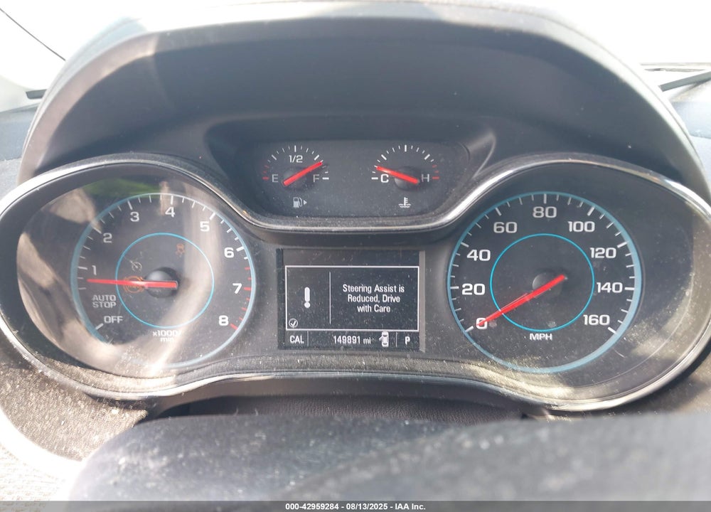 2016 CHEVROLET CRUZE VIN: 1G1BE5SM7G7284969