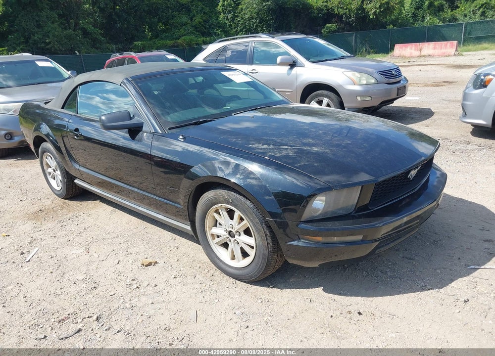 2007 FORD MUSTANG V6 DELUXE/V6 PREMIUM VIN: 1ZVFT84N875366627