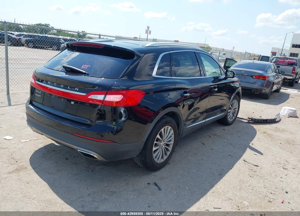 2016 LINCOLN MKX VIN: 2LMPJ6KR8GBL75301