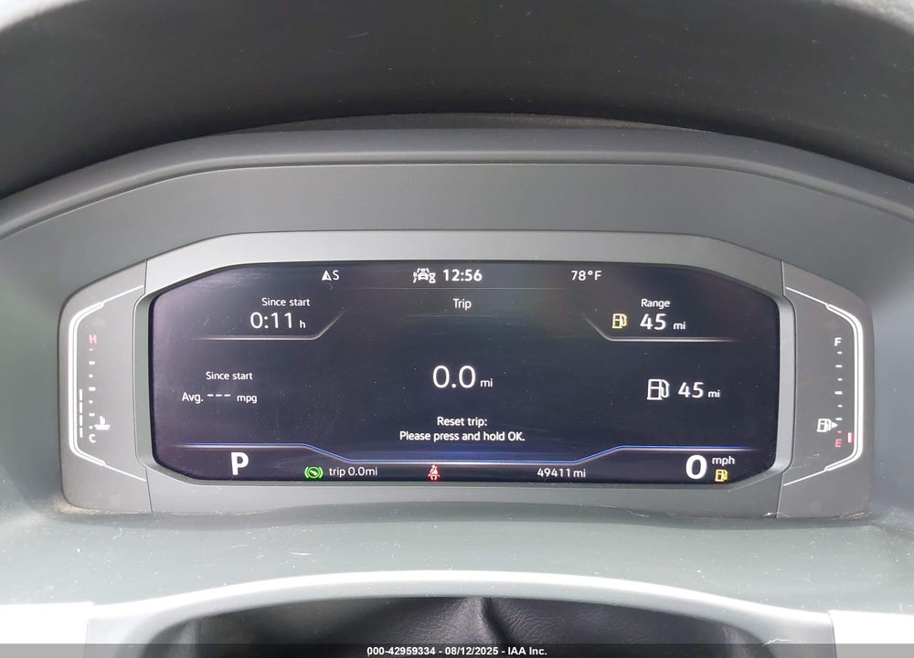 2022 VOLKSWAGEN ATLAS VIN: 1V2JR2CA5NC540877
