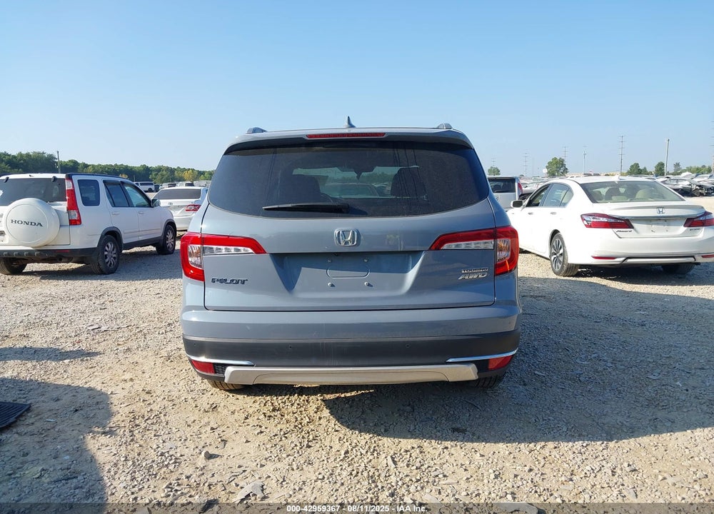 2022 HONDA PILOT VIN: 5FNYF6H69NB054032