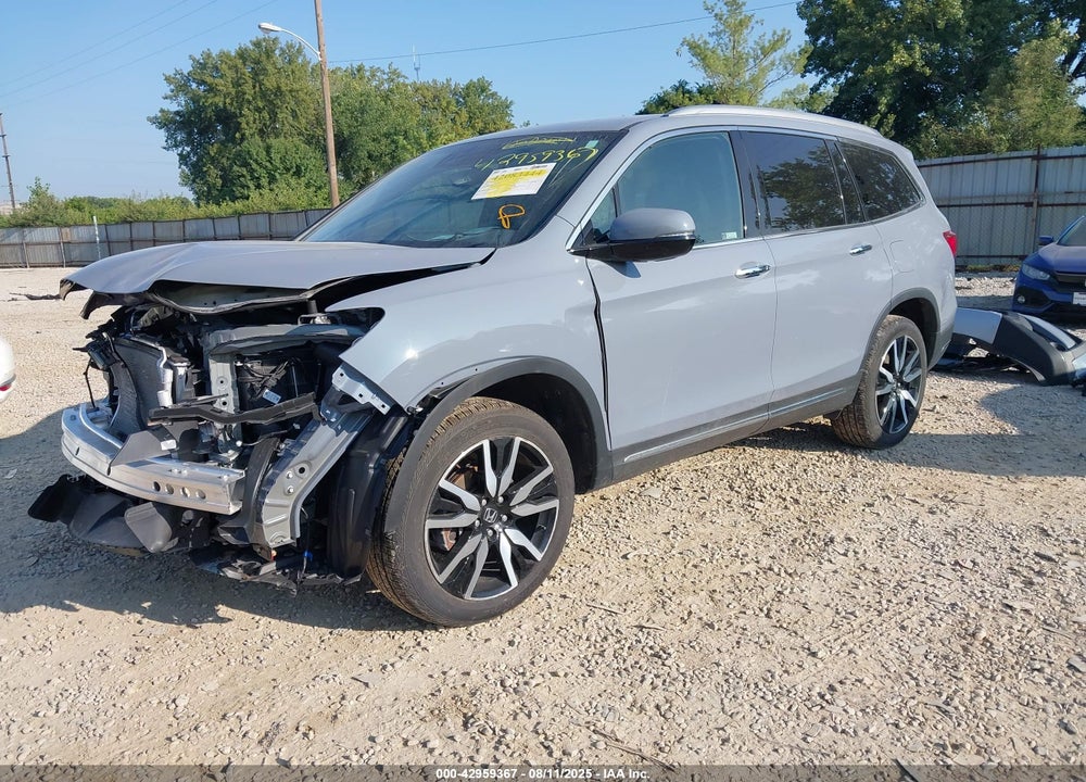 2022 HONDA PILOT VIN: 5FNYF6H69NB054032