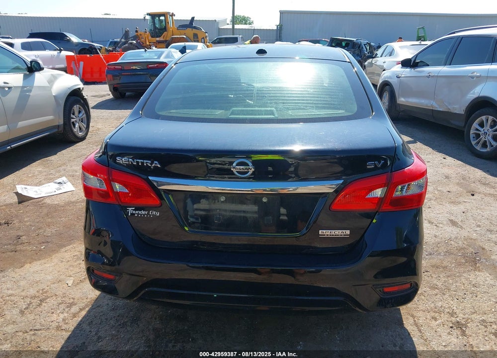 2019 NISSAN SENTRA SV VIN: 3N1AB7AP1KY455213