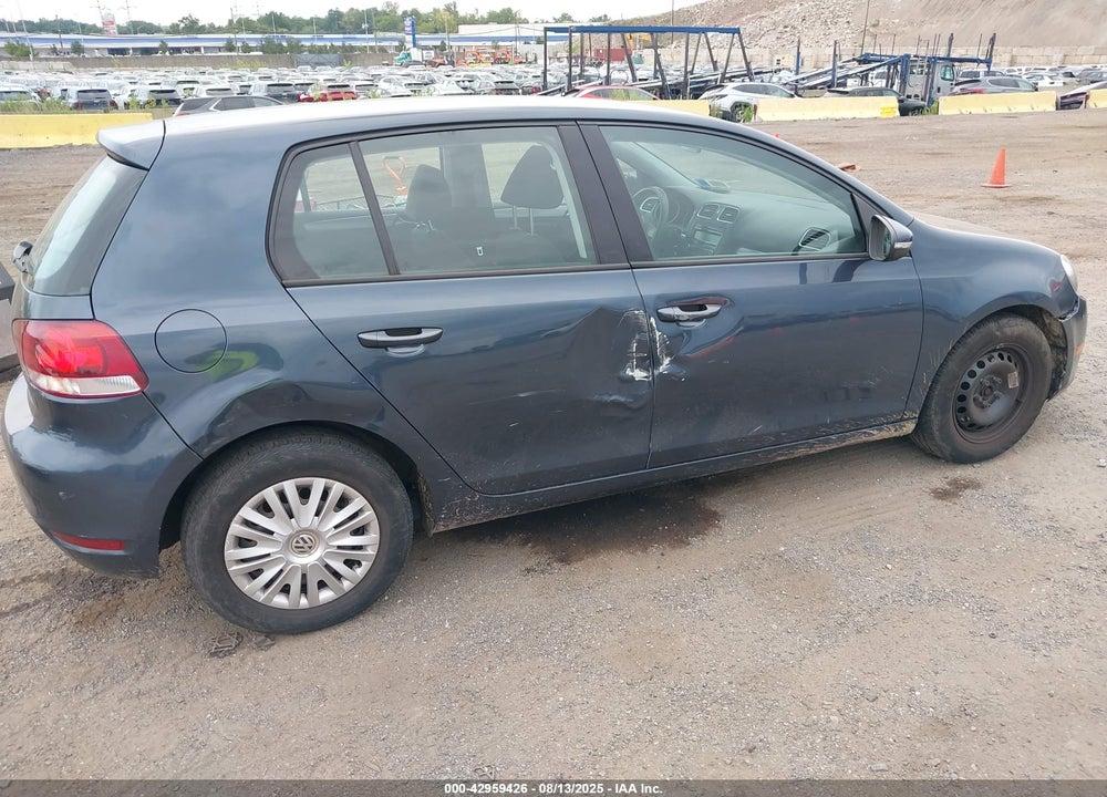 2012 VOLKSWAGEN GOLF VIN: WVWDB7AJ6CW040631