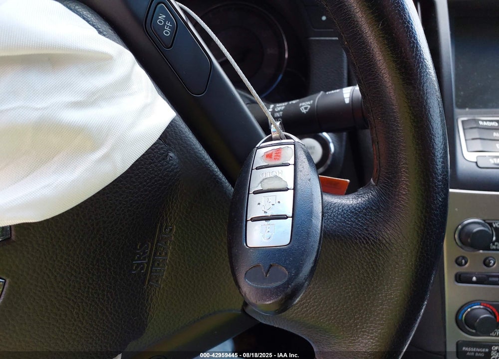 2012 INFINITI G37X VIN: JN1CV6ARXCM677636
