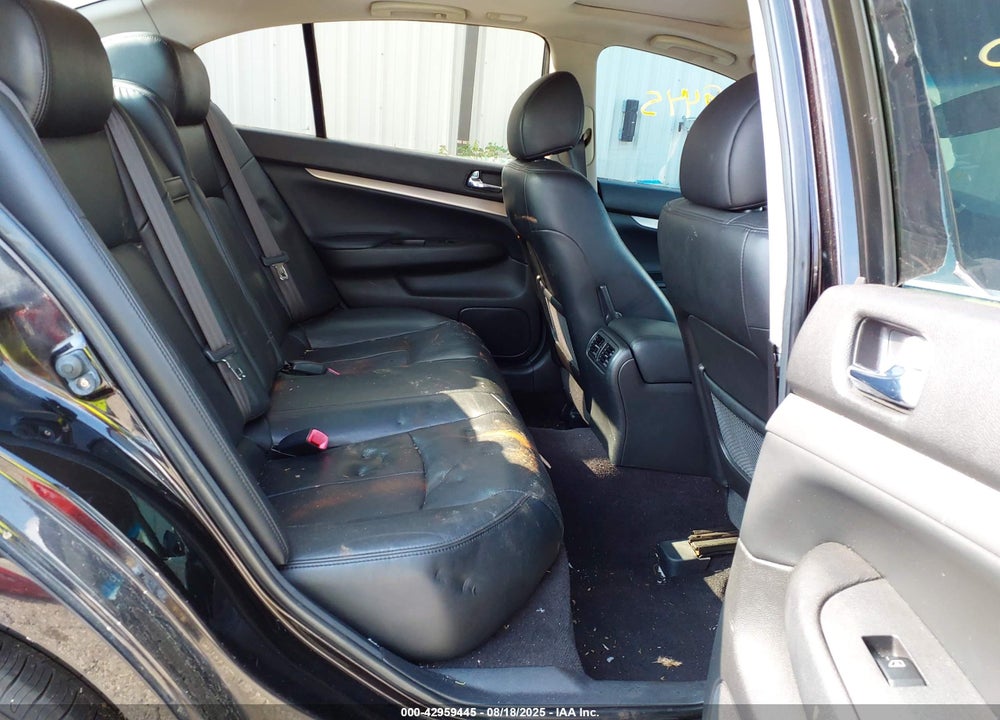 2012 INFINITI G37X VIN: JN1CV6ARXCM677636
