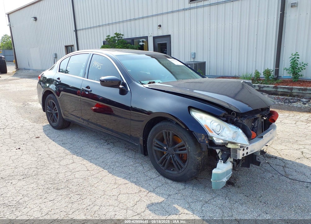 2012 INFINITI G37X VIN: JN1CV6ARXCM677636