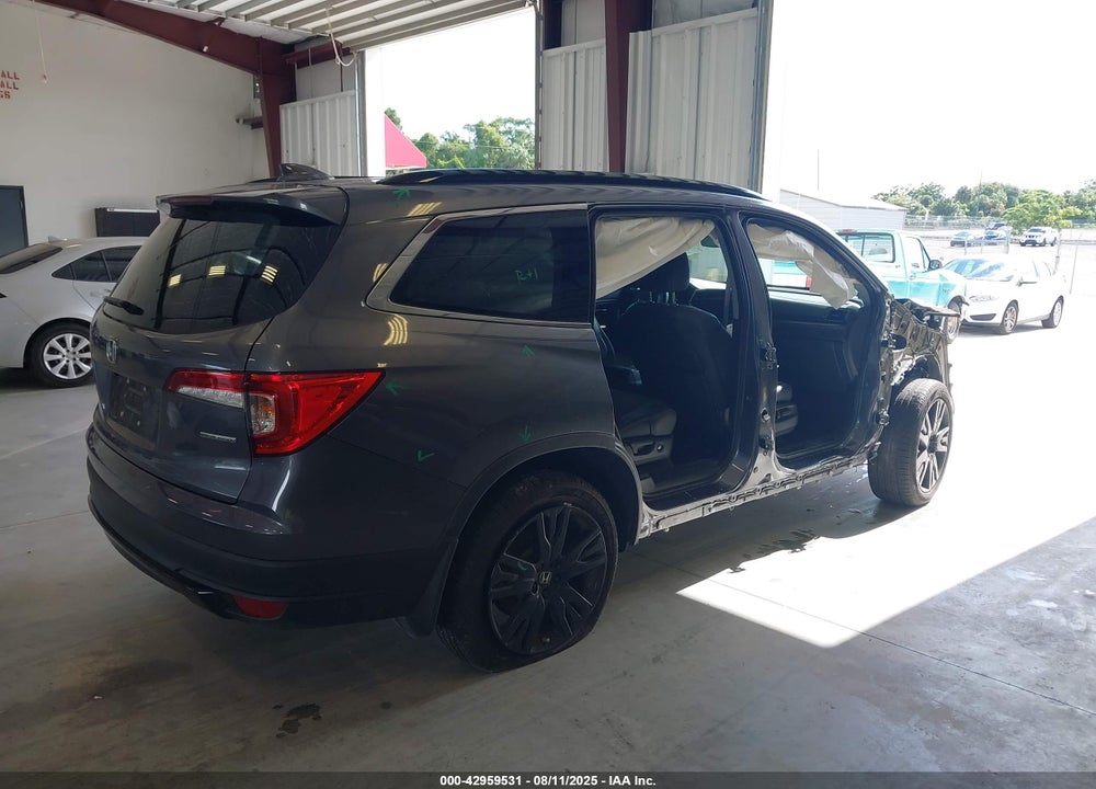 2022 HONDA PILOT VIN: 5FNYF5H28NB032336