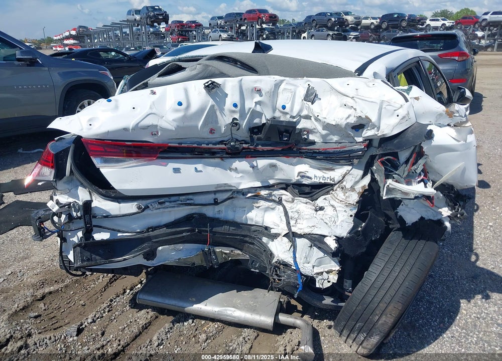 2021 HYUNDAI ELANTRA HYBRID VIN: KMHLM4AJ1MU010062