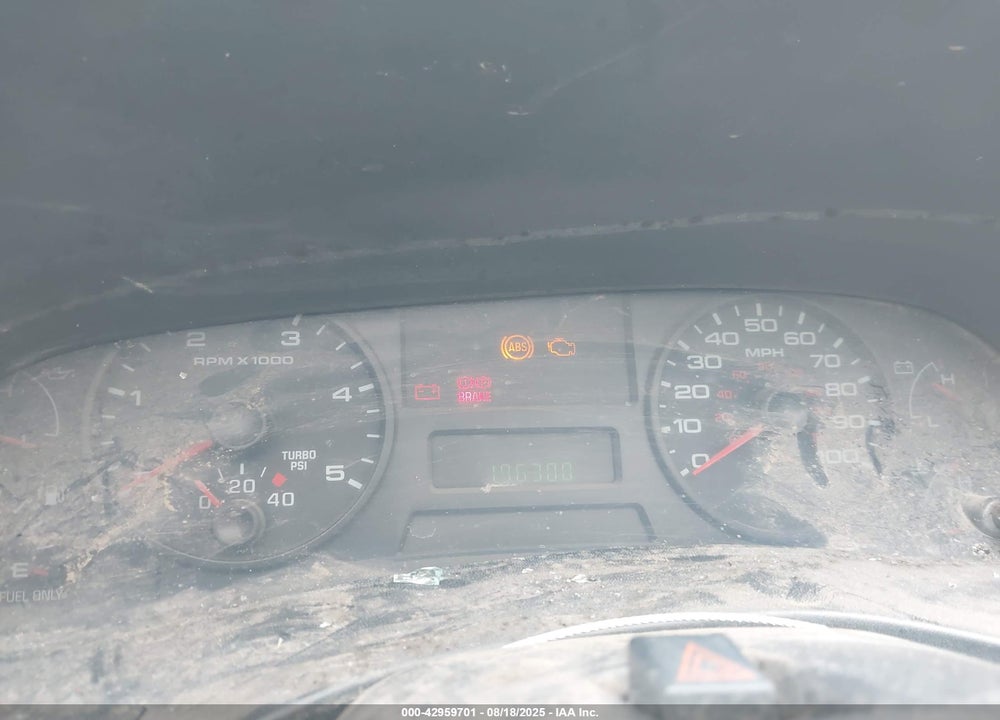 2007 FORD F-350 CHASSIS VIN: 1FDWF37P57EA20640