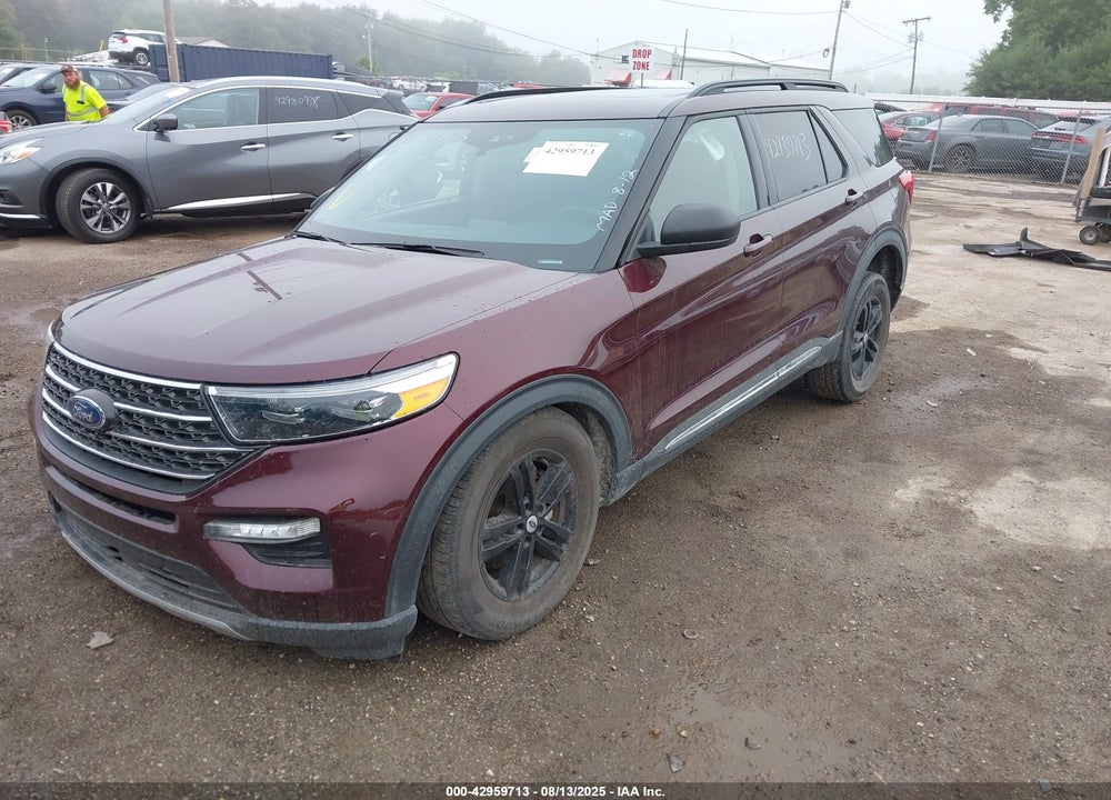 2022 FORD EXPLORER VIN: 1FMSK8DH9NGA91653